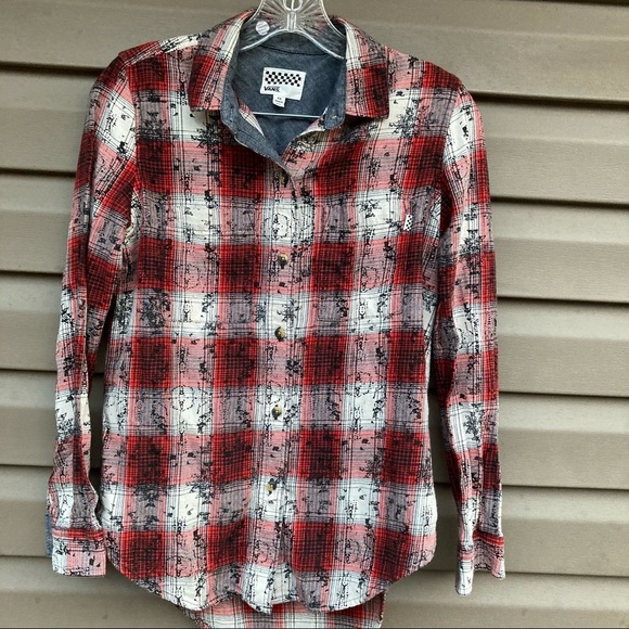 Vans Button Up Shirt - Picture 1 of 3